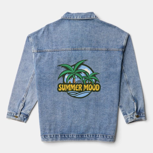 Veste En Jean Humeur d'été (Verso)