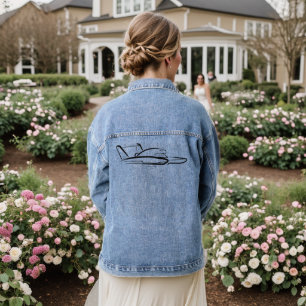 Veste En Jean Hydroplane 01 Noir