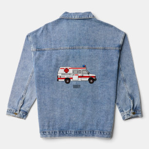 Veste En Jean Illustration d'ambulance