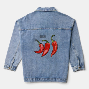 Veste En Jean Illustration de chili