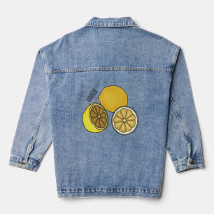 Veste En Jean Illustration de citron
