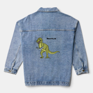 Veste En Jean Illustration de dinosaure T rex drôle