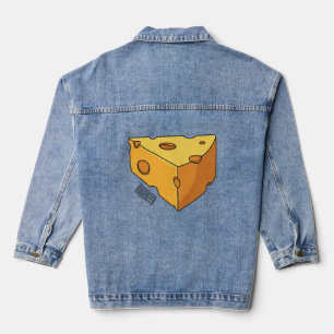 Veste En Jean Illustration de fromage