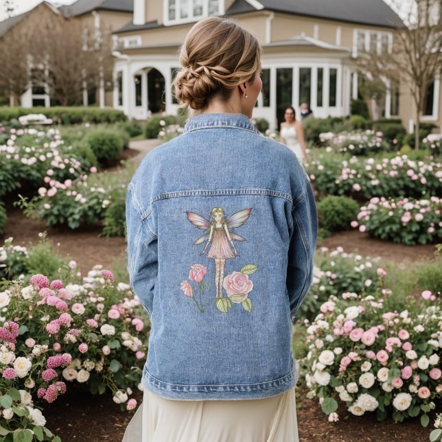 Veste En Jean Illustration de rose Fairy par Molly Harrison (Mariage Retour)