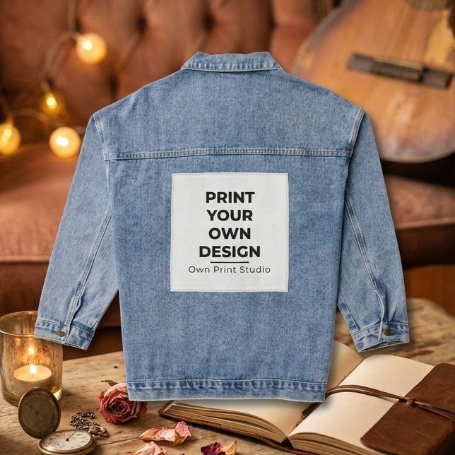 Veste En Jean Impression personnalisée | Impression de mes propr (Créateur téléchargé)