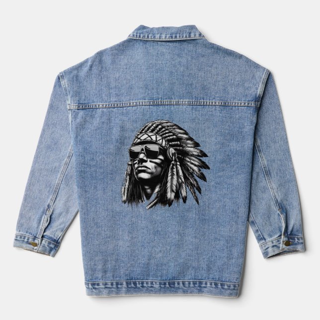Veste En Jean Indien (Verso)