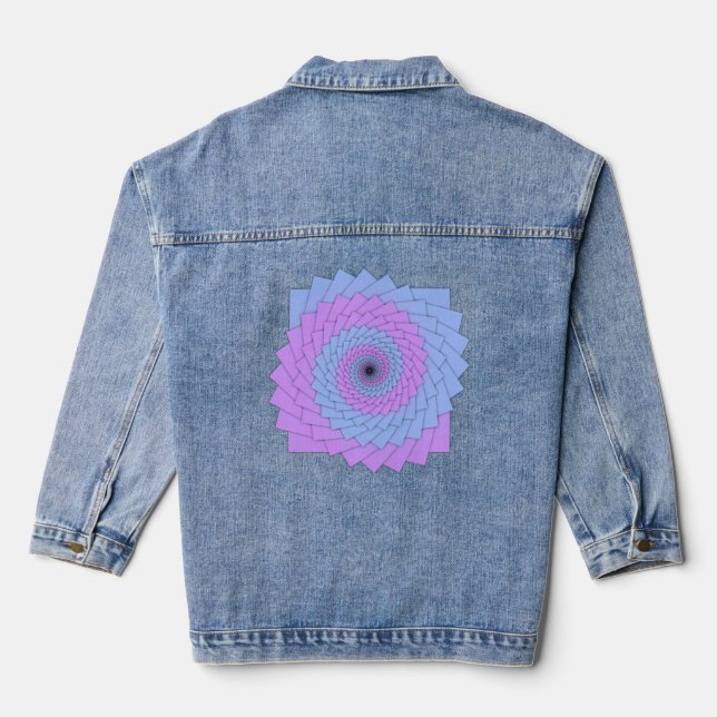 Veste En Jean Infini Pastel (Verso)