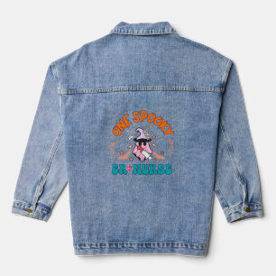 Veste En Jean Infirmière Halloween - Une infirmière Éffrayante