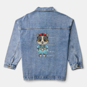 Veste En Jean Infirmière soignante : C'est mon truc