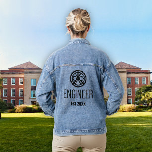 Veste En Jean Ingénieur établi, Ingénieur diplômé sur mesure