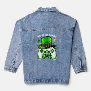 Veste En Jean Irish I Gaming Funny St Patrick's Day Video Ga
