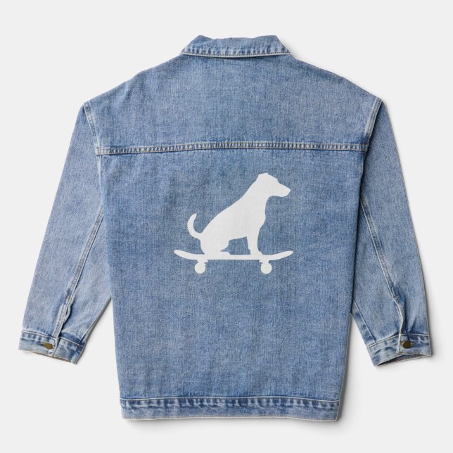 VESTE EN JEAN JACK RUSSEL TERRIER (Verso)