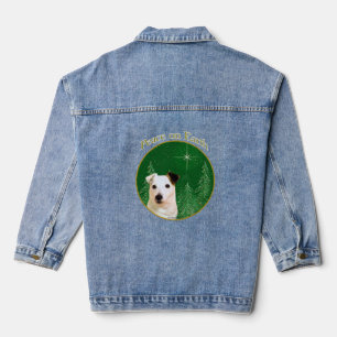 Veste En Jean Jack Russell Terrier Paix
