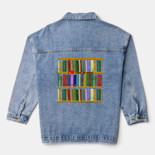 Veste En Jean J'adore lire Livres Thunder_Cove