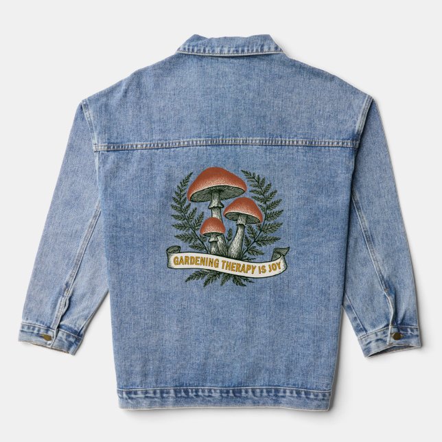 Veste En Jean Jardinage (Verso)