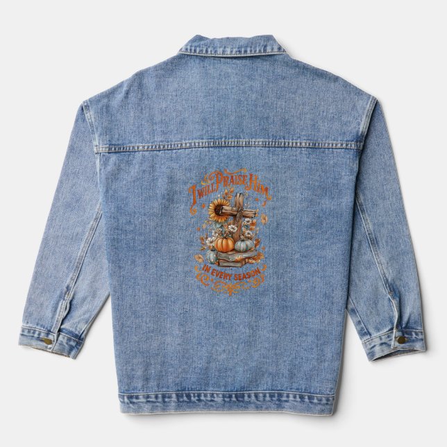 Veste En Jean Je Le Louerai... (Verso)
