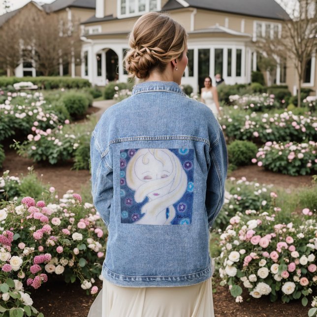 Veste En Jean Je Sens Mon Univers (Mariage Retour)