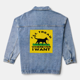 Veste En Jean Je vais filer où je veux