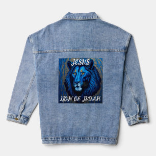 Veste En Jean JÉSUS LION DE JUDAH Denim jean Veste
