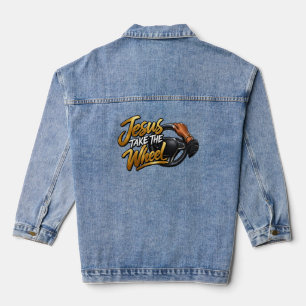 Veste En Jean Jésus, prends le volant
