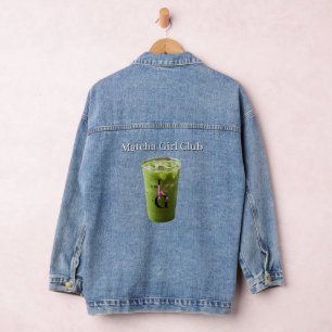 Veste En Jean JKG Matcha Girl Club