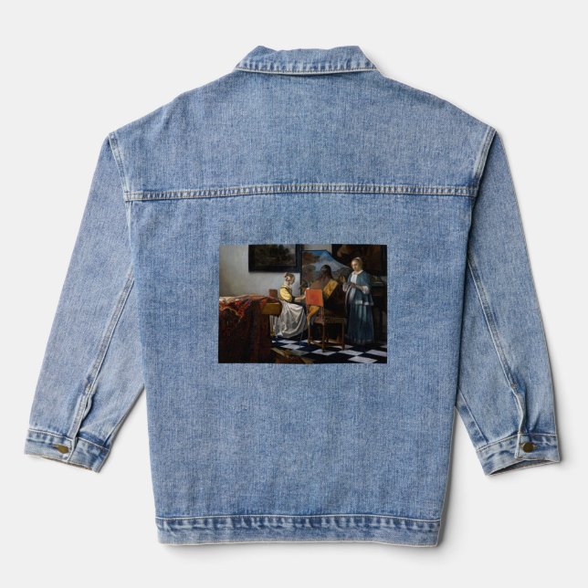 Veste En Jean Johannes Vermeer - Le Concert (Verso)