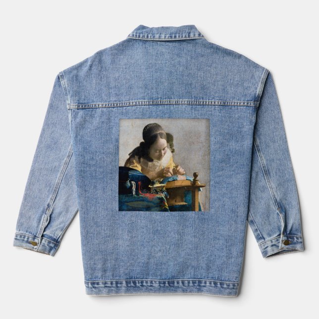 Veste En Jean Johannes Vermeer - Le Lacemaker (Verso)