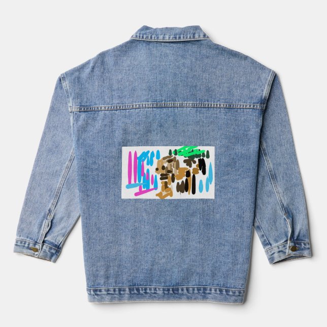 Veste En Jean Joie de lion (Verso)