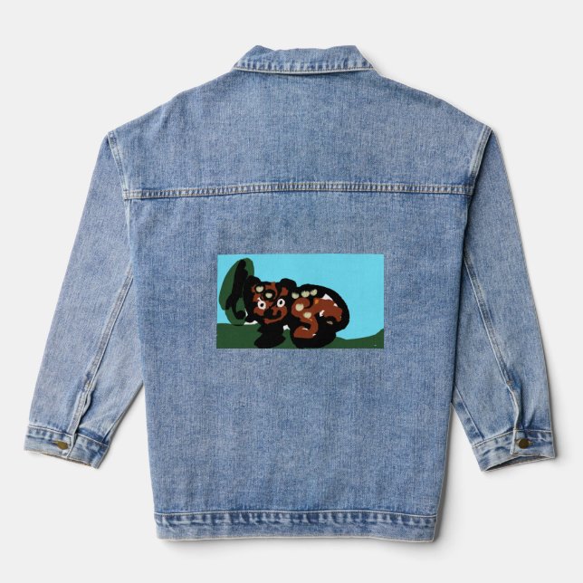 Veste En Jean Joie d'ours (Verso)