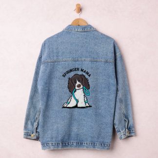 Veste En Jean Joli Springer Spaniel