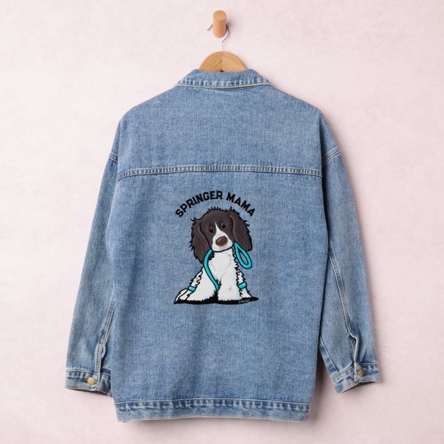 Veste En Jean Joli Springer Spaniel (Hangar)