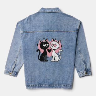 Veste En Jean jolie chatte
