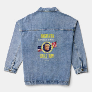 Veste En Jean Jour de l'investiture du président Trump 2025