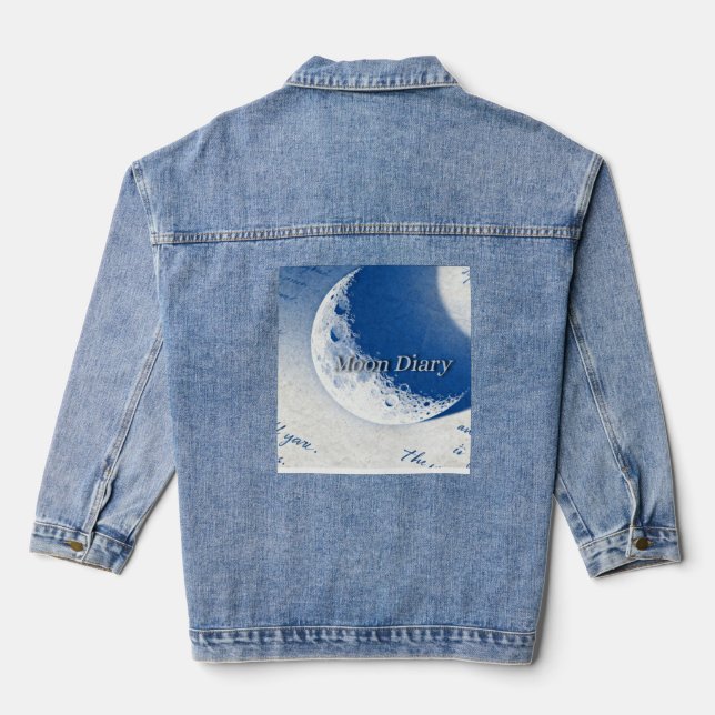 Veste En Jean Journal de la Lune (Verso)