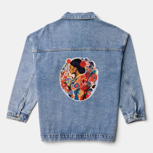 Veste En Jean Journée internationale de la femme (Verso)
