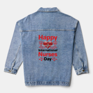 Veste En Jean joyeuse journée internationale des infirmières