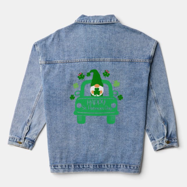 Veste En Jean Joyeuse Saint Patrick (Verso)
