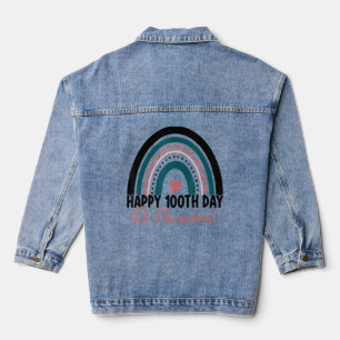 Veste En Jean Joyeux 100ème Jour De L'Enseignant Préscolaire Rai