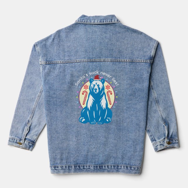 Veste En Jean Joyeux Noël (Verso)