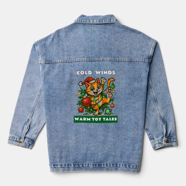 Veste En Jean Joyeux Noël (Verso)