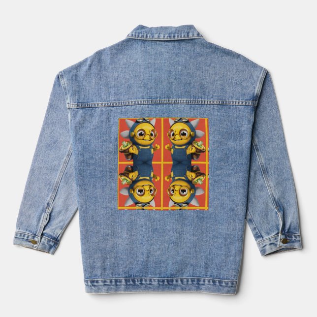 Veste En Jean Joyeux Taco (Verso)