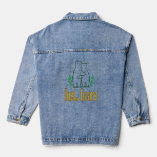 Veste En Jean juste des ours