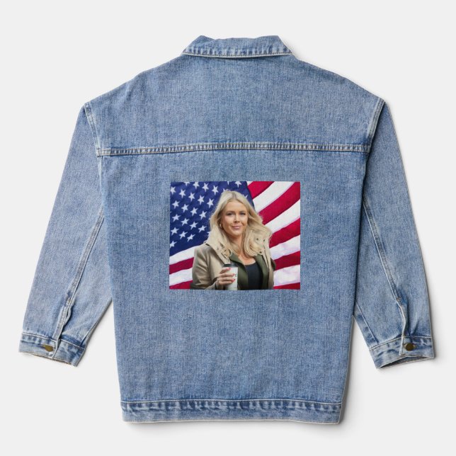 Veste En Jean Karoline Leavitt (Verso)