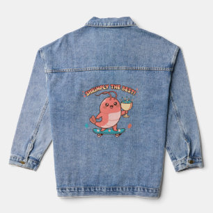 Veste En Jean Kawaii Shrimp (ly) le Meilleur