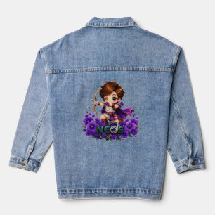 Veste En Jean Kawaii Zodiaque Neos Sagittaire