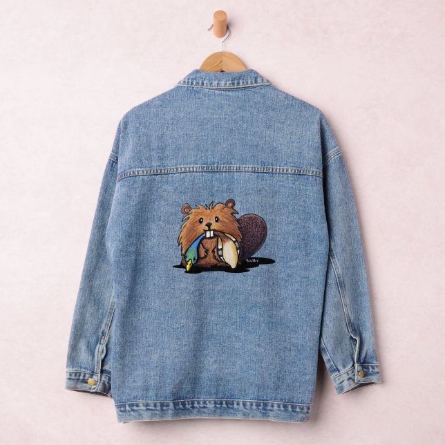Veste En Jean KiniArt Mignon Castor (Hangar)