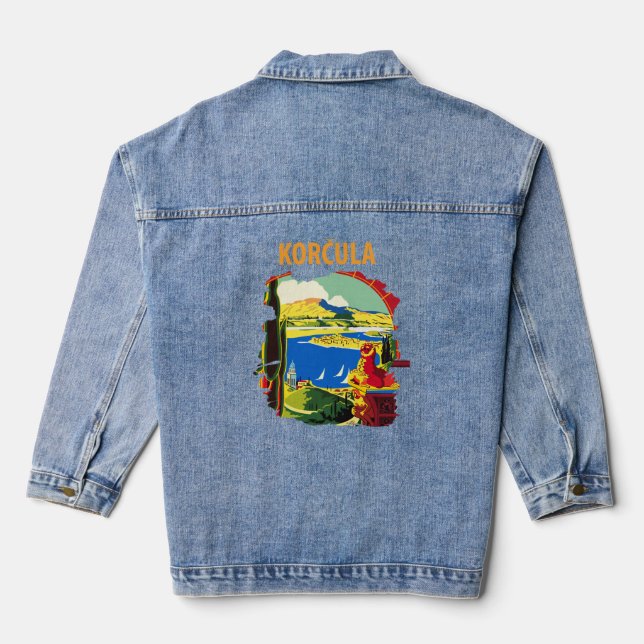 Veste En Jean Korcula (Verso)