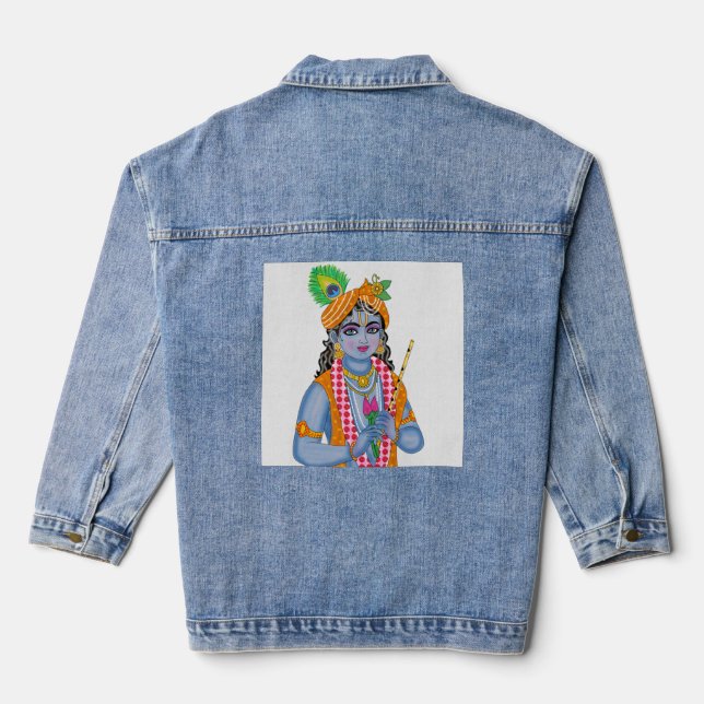 Veste En Jean Krishna  (Verso)