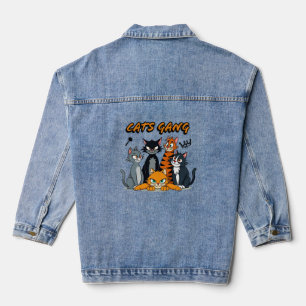 Veste En Jean La bande de chat