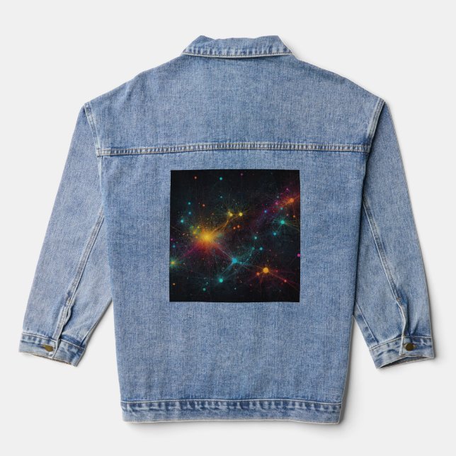 Veste En Jean La beauté complexe des systèmes complexes (Verso)